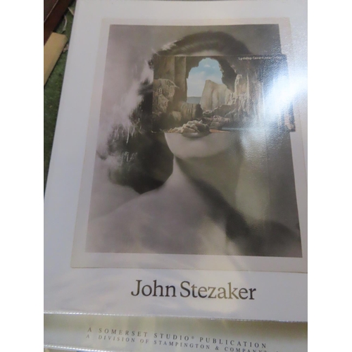 613 - One on One by John Stezaker Published by the Tel Aviv Museum of Art and Three Other Art Titles