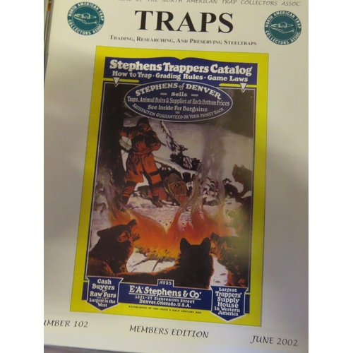 642 - Collection of Catalogues and Magazines Related to Antique Traps and Collectors Contained in Two File... 