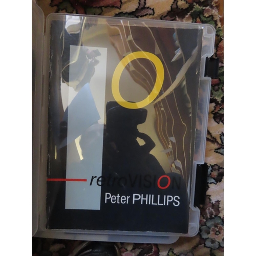 644 - Collection of Catalogues for Various Pop Artists Including Peter Philips Contained in Three File Tra... 