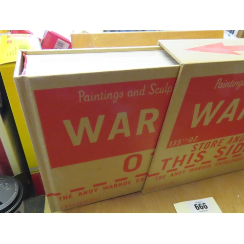 666 - Andy Warhol Paintings and Sculpture 1961-1963 Part Volume of the Andy Warhol Catalogue Raisonne