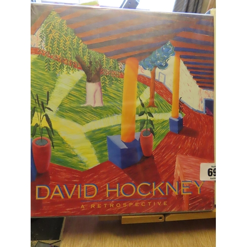 693 - A Drawing Retrospective and A Retrospective by David Hockney