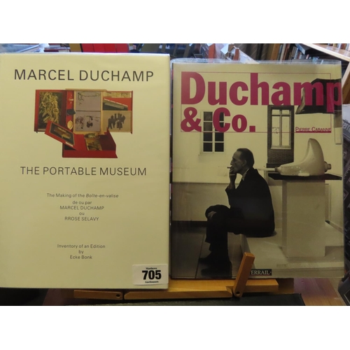 705 - Duchamp and Co. by Pierre Cabanne and Duchamp the Portable Museum