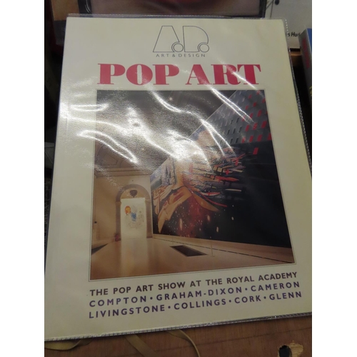 711 - Pop Art UK British Pop Art 1956-1972 and Four Other Volumes Relating to Pop Art and the 1960s