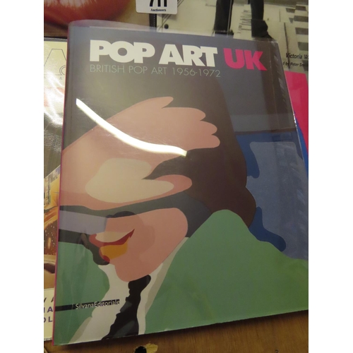 711 - Pop Art UK British Pop Art 1956-1972 and Four Other Volumes Relating to Pop Art and the 1960s