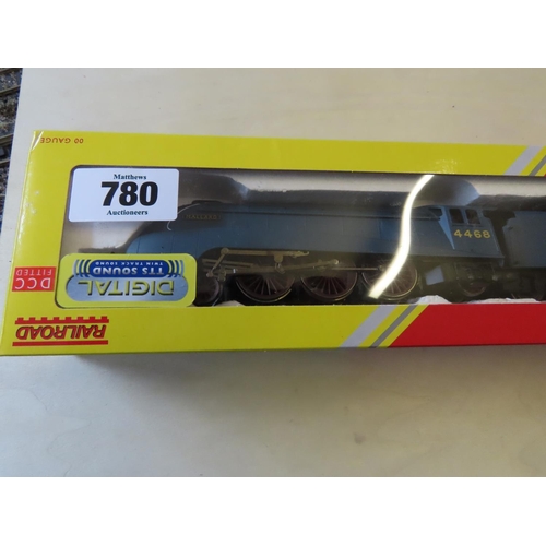 780 - Hornby 00 Gauge R3395TTS 'Mallard' Class A4 4468 with Sound in Original Box