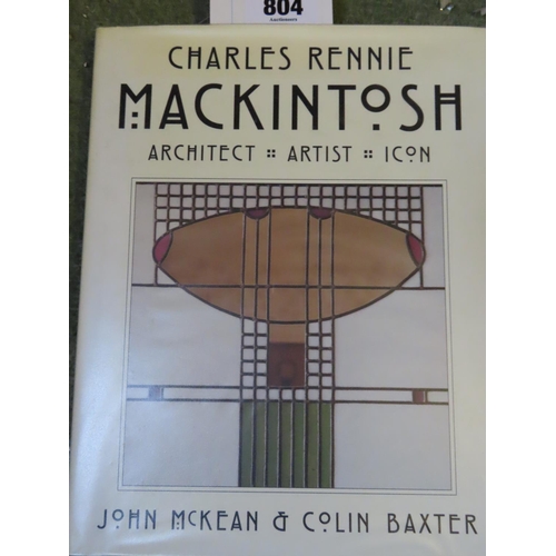 804 - Timelines The Art of Modernism 1870-2000 by Sandro Bocola and One Other on Charles Rennie Mackintosh