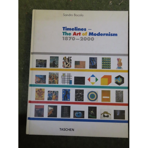 804 - Timelines The Art of Modernism 1870-2000 by Sandro Bocola and One Other on Charles Rennie Mackintosh