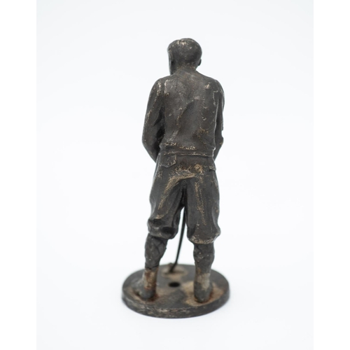 862 - Bronze Golfing Figure Approximately 2 Inches High