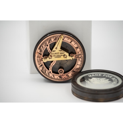 886 - Copper and Brass Navel Compass