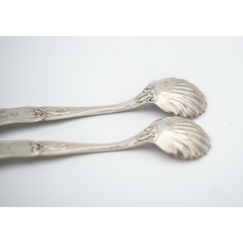 887 - Pair of Silver Mustard Spoons