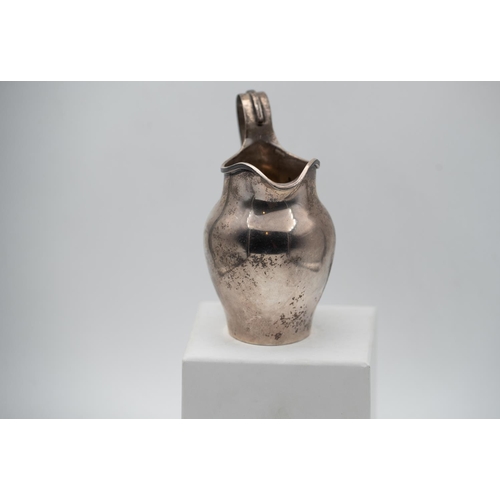 944 - Silver Cream Jug Shaped Form