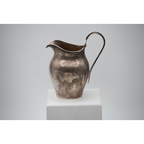 944 - Silver Cream Jug Shaped Form