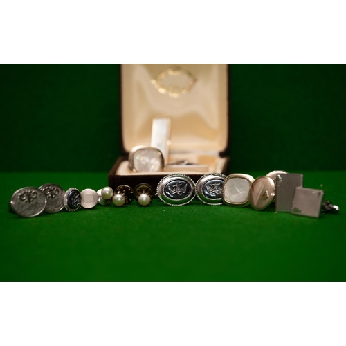 948 - Collection of Various Cufflinks Quantity As Photographed