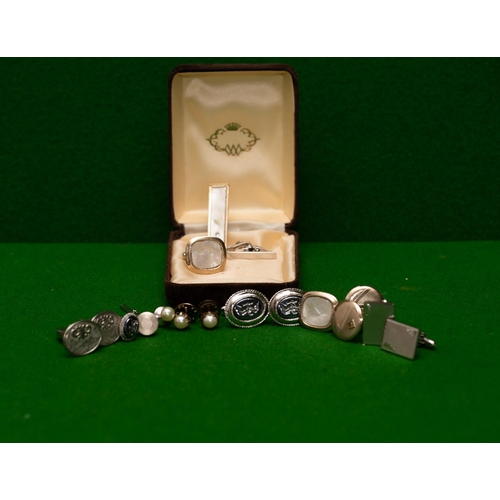 948 - Collection of Various Cufflinks Quantity As Photographed