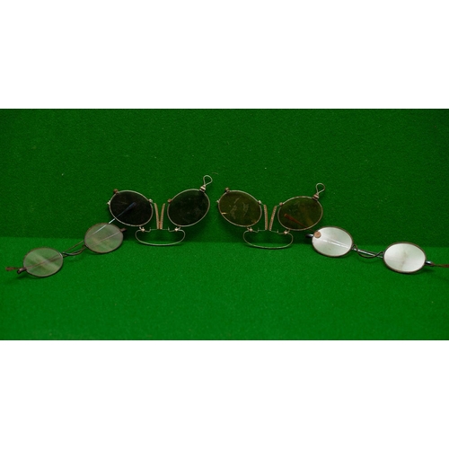 967 - Eight Pairs Old Victorian Spectacles