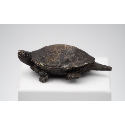 972 - Bronze Turtle Figure