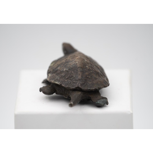 972 - Bronze Turtle Figure