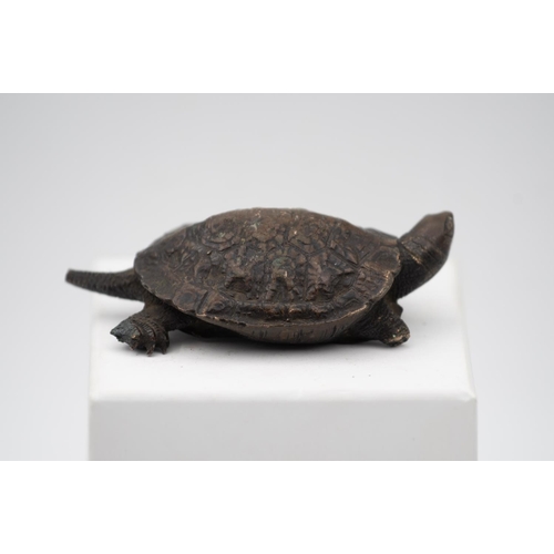 972 - Bronze Turtle Figure