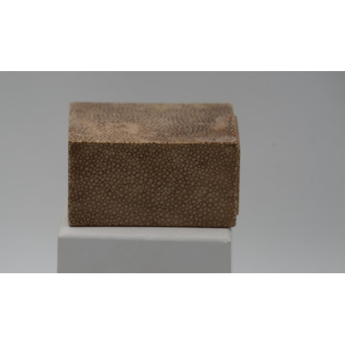 987 - Shagreen Art Decco Desk Box