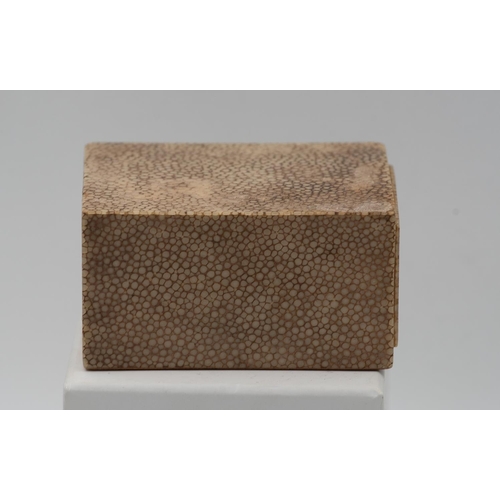 987 - Shagreen Art Decco Desk Box