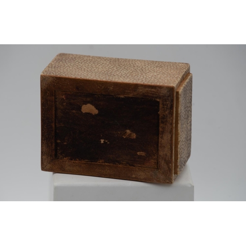 987 - Shagreen Art Decco Desk Box