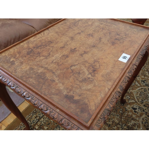 99 - Antique Walnut Side Table 24 Inches Tall x 23 Inches Long x 17 Inches Wide