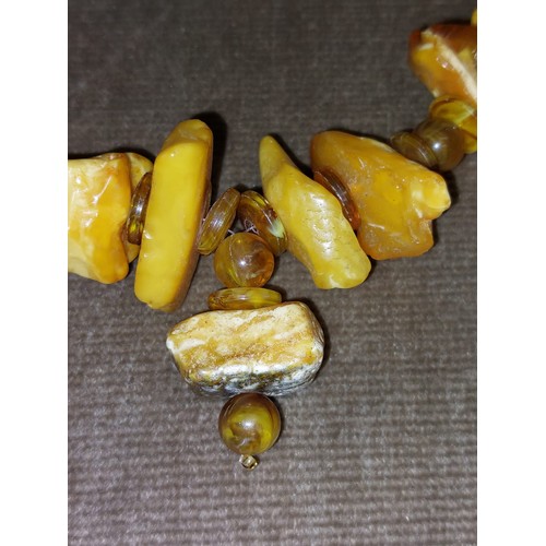 286 - Vintage Baltic Amber Necklace