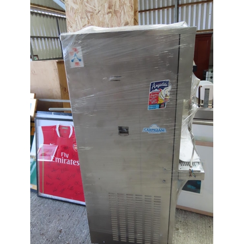 self pasteurizing ice cream machine