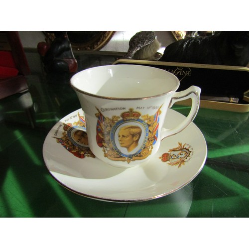 765 - Commemorative Edward VIII Cup and Saucer Cancelled Coronation Abdicated 1937