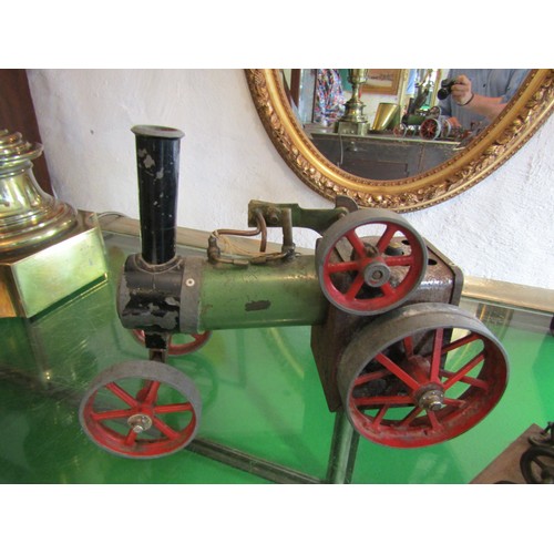 773 - Antique Steam Engine and Others of Plate and Tin Quantity as Photographed