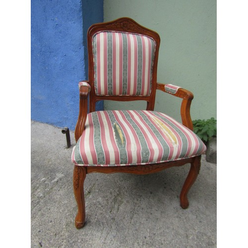 790 - Drawing Room Armchair Cabriole Supports