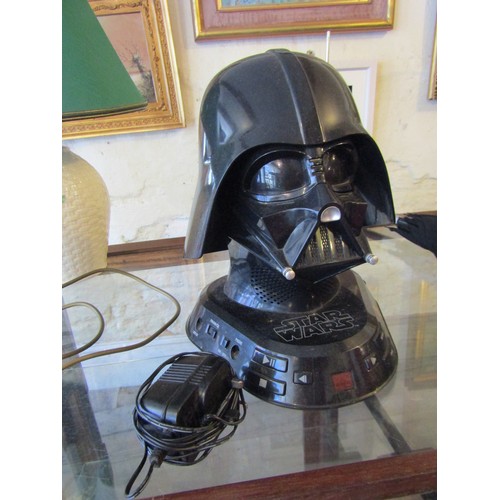 801 - Star Wars Theme Electric Radio Overall Good Condition 12 Inches High Approximately Complete with Lea... 