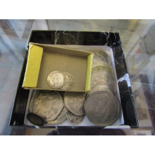 809 - Collection of Various Old Silver Coins Quantity as Photographed