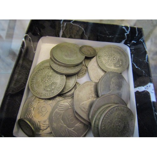 809 - Collection of Various Old Silver Coins Quantity as Photographed