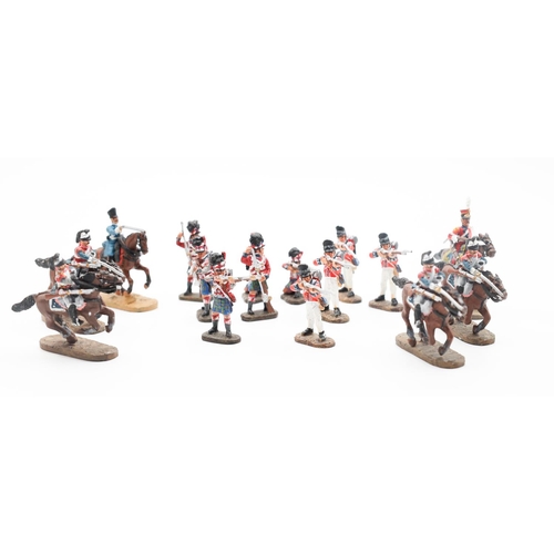 117 - Collection of Various Old Lead Soldiers Hand Painted