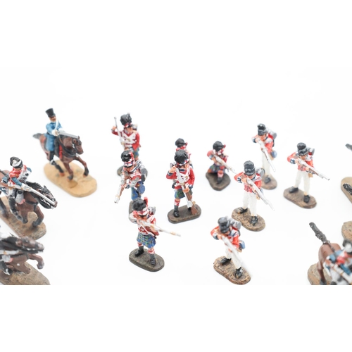 117 - Collection of Various Old Lead Soldiers Hand Painted