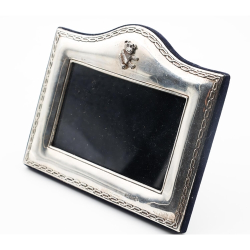 122 - Silver Ladies Photograph Frame Approximately 5 Inches Wide