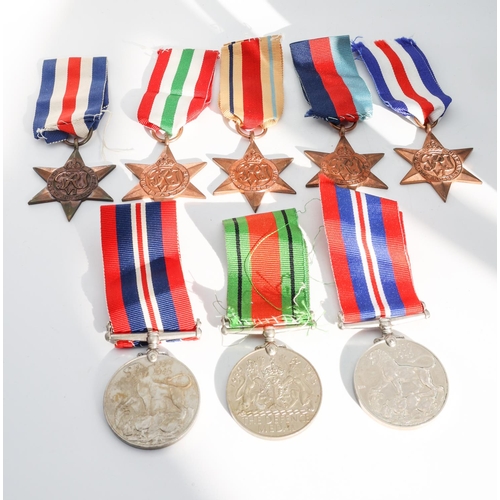 240 - Collection of Various Military Medals As Photographed