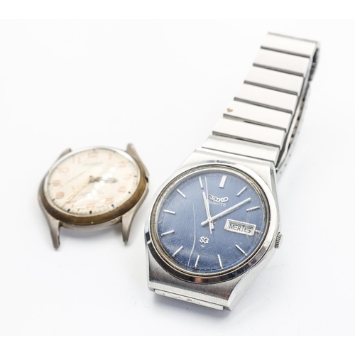 249 - Gentleman's Seiko Wristwatch and Another by Packard