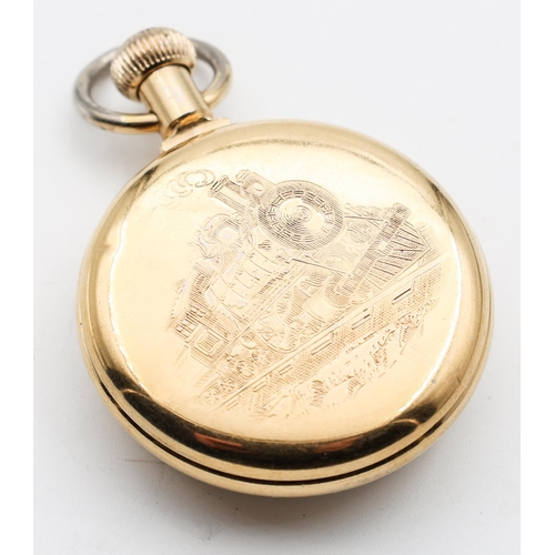 294 - Westclox Railway Pocket Watch