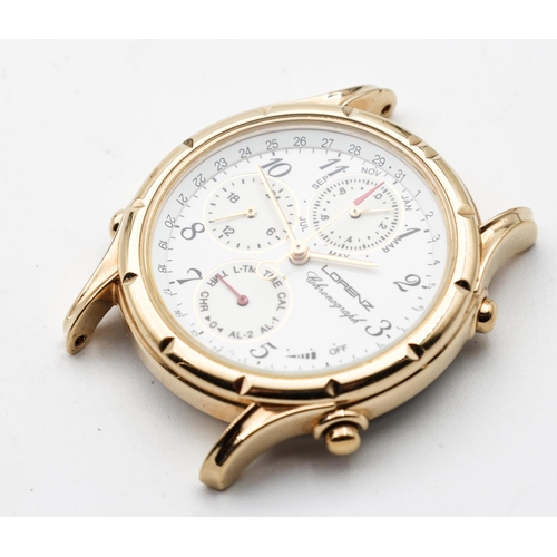 305 - Lorenz Chronograph Watch Lacking Strap