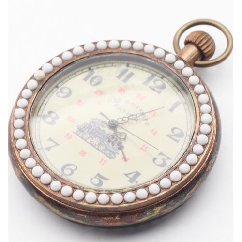 366 - Modern Seed Pearl Decorated Pocket Watch