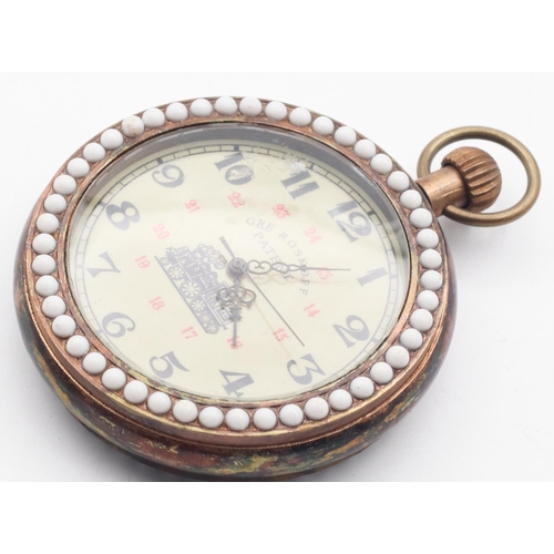 366 - Modern Seed Pearl Decorated Pocket Watch