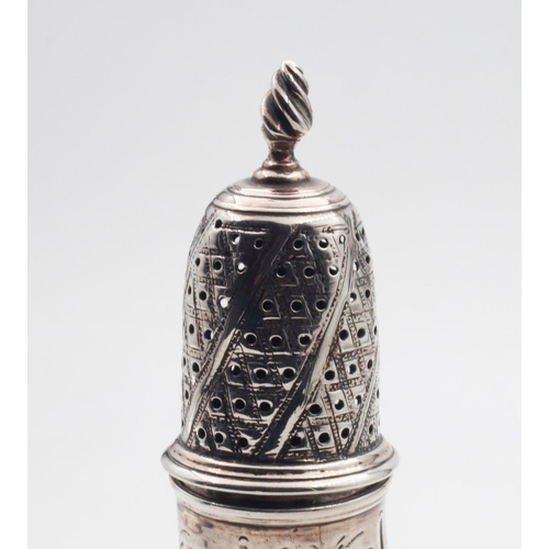 386 - George III Pedestal Form Sugar Sifter