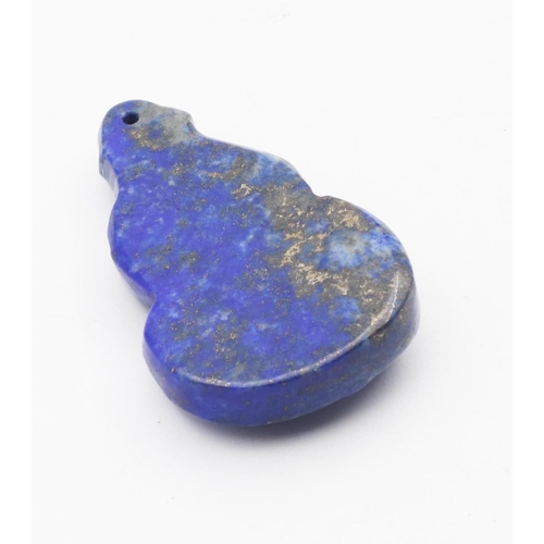 484 - Lapis Lazuli Gourd Form Pendant