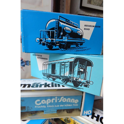 520 - Collection of Marklin Railway Carriages Mint Contained within Original Boxes