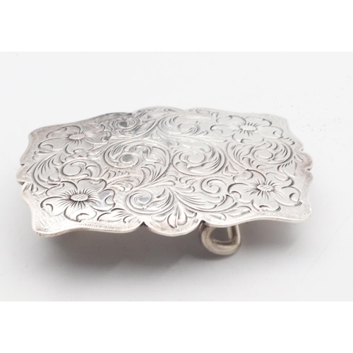 537 - Old Silver Buckle