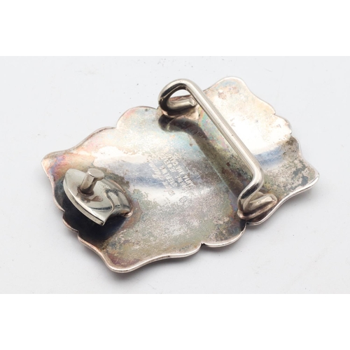 537 - Old Silver Buckle