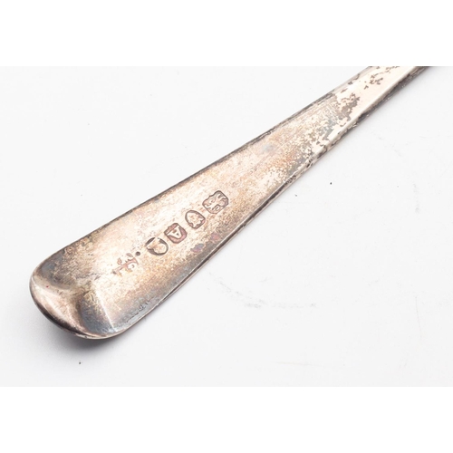 557 - Old Silver Berry Spoon