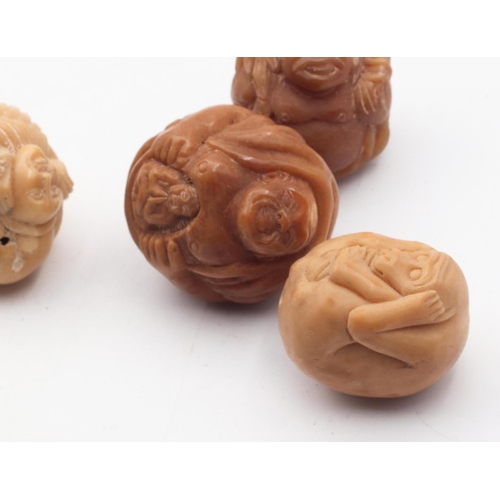 569 - Four Carved Netsuke